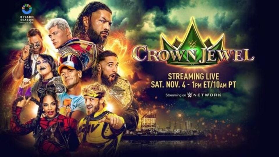WWE Crown Jewel (2023) Mp4 Download